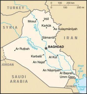 Basic Iraq map