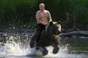 Putin's numerous publicity stunts have generated a series of memes. Is this soft power?