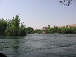 Lake Dukan in Iraq.