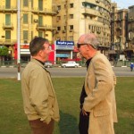 Generals Castellaw and Cheney in Tahrir Square