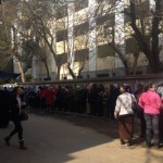Egypt Referendum - Voting Line