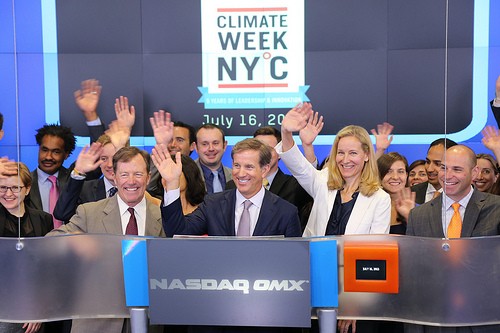 BGen Steve Cheney Participates in Launch of Climate Week NYC