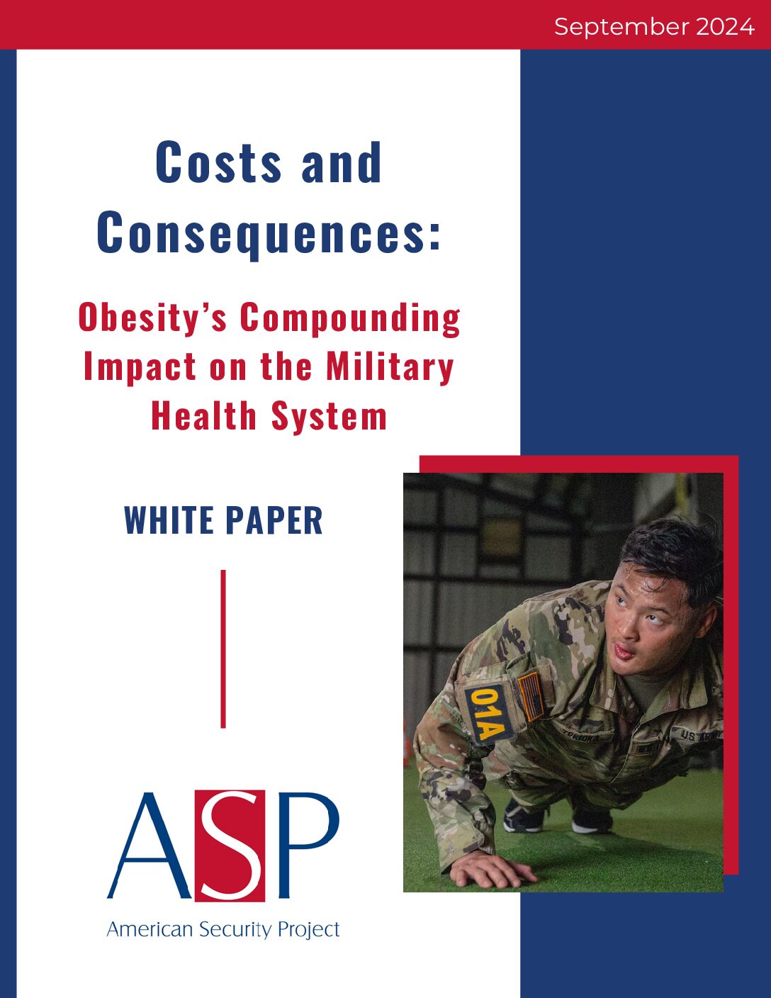 White Paper — Costs and Consequences: Obesity’s Compounding Impact on the Military Health System