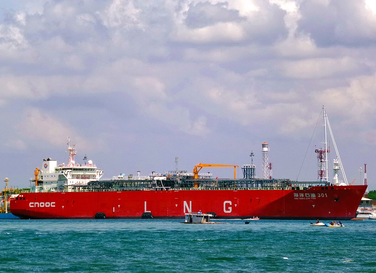 LNG tanker China